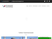 Tablet Screenshot of constantinopleguide.com